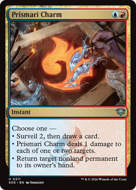 Prismari Charm (Foil)