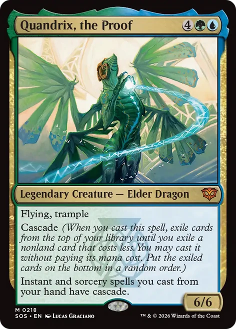Quandrix, the Proof (Foil)