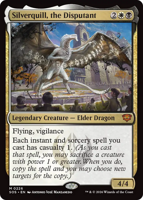 Silverquill, the Disputant (Foil)