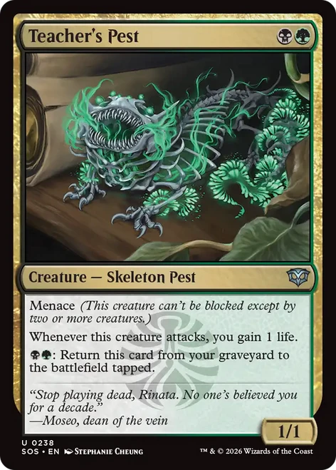 Teacher's Pest (Foil)