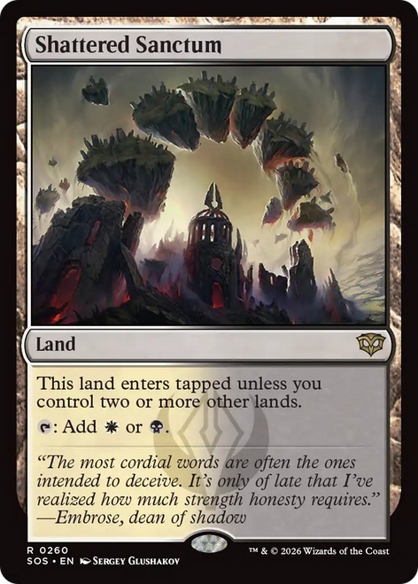 Shattered Sanctum (Foil)