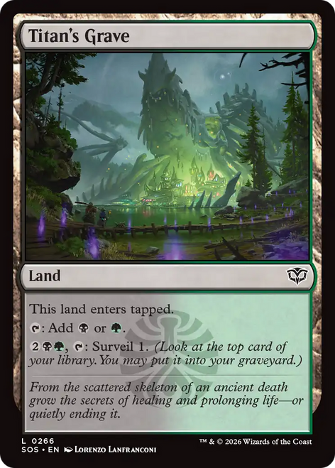 Titan's Grave (Foil)