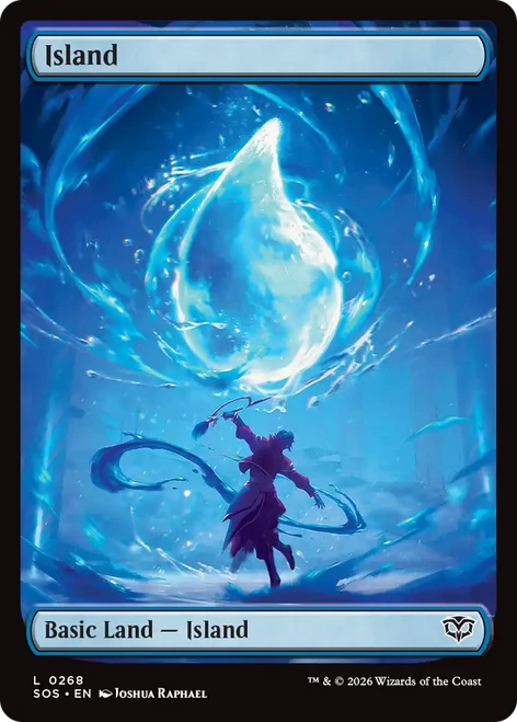 Island (#268) (Full Art Foil)