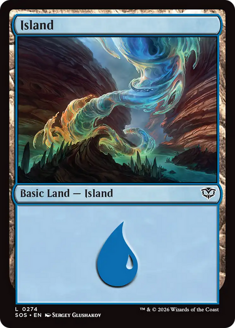 Island (#274) (Foil)