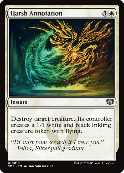 Harsh Annotation (Foil)