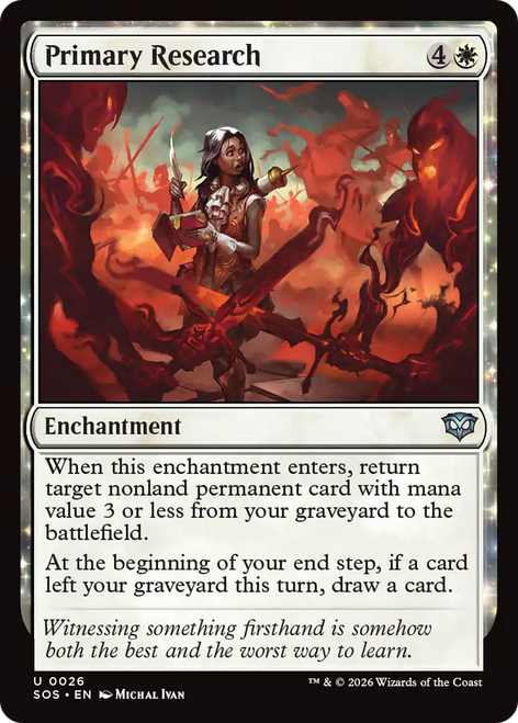 Primary Research (Foil)