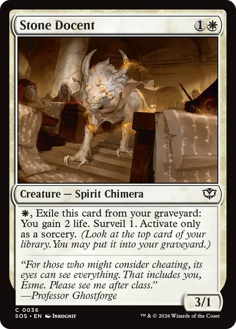 Stone Docent (Foil)