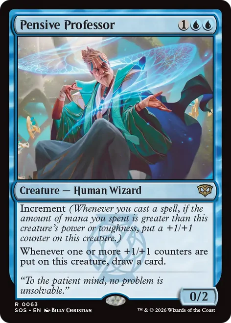 Pensive Professor (Foil)