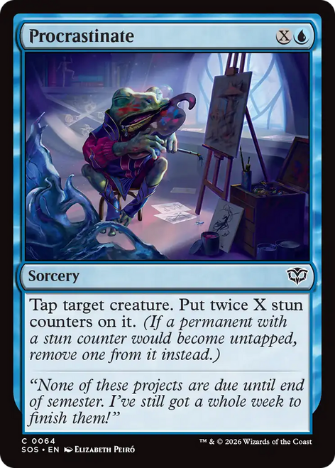 Procrastinate (Foil)