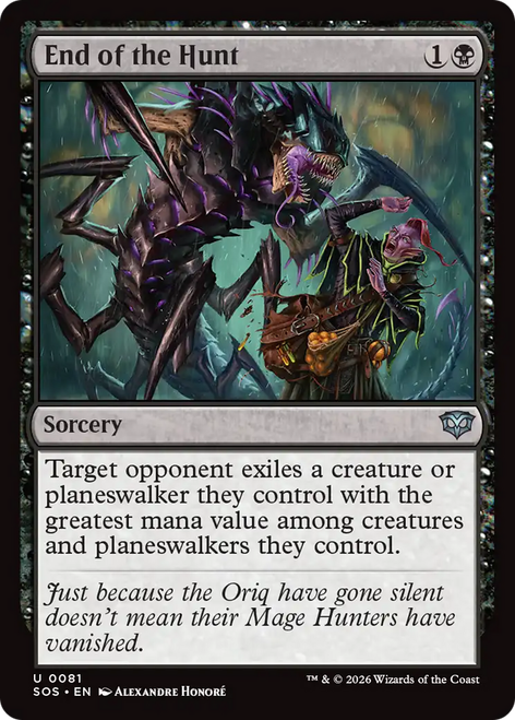 End of the Hunt (Foil)