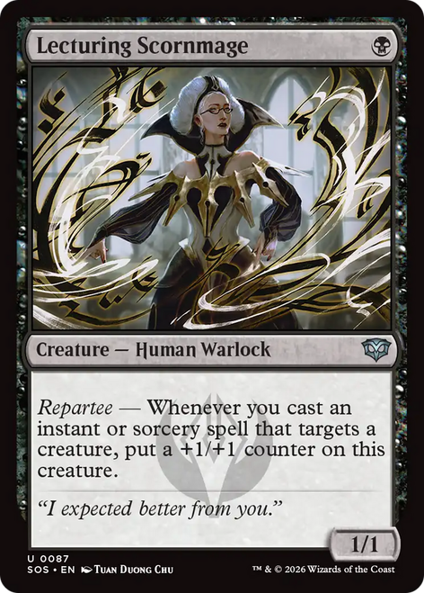 Lecturing Scornmage (Foil)