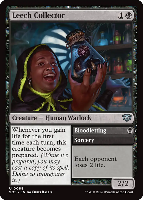 Leech Collector // Bloodletting (Foil)