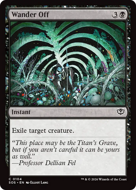 Wander Off (Foil)