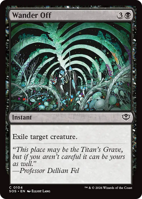 Wander Off (Foil)