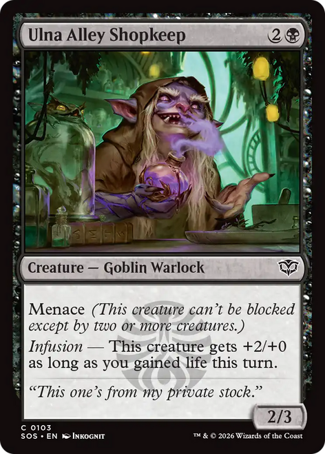 Ulna Alley Shopkeep (Foil)