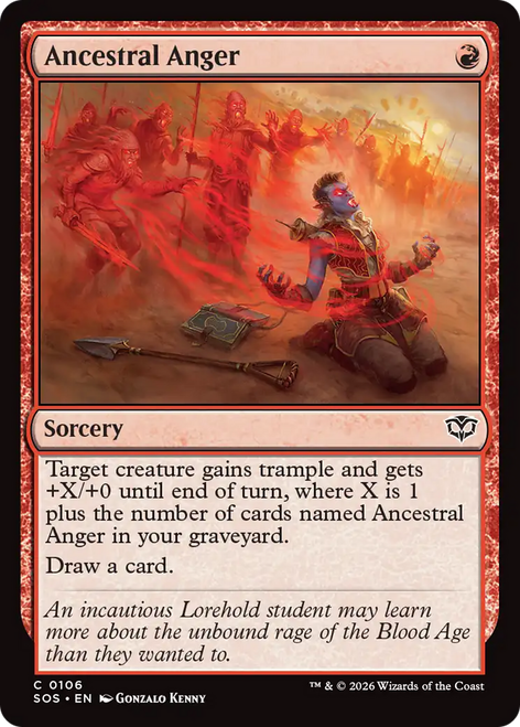 Ancestral Anger (Foil)