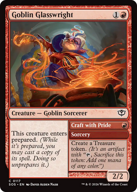 Goblin Glasswright // Craft with Pride (Foil)
