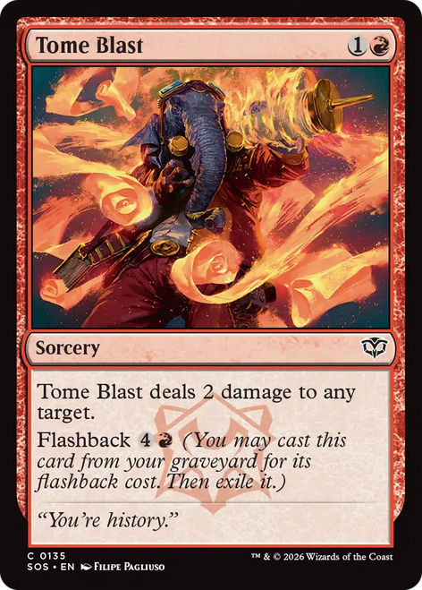 Tome Blast (Foil)
