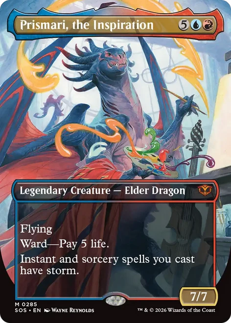 Prismari, the Inspiration (Borderless Art Foil)