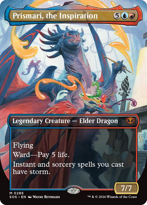 Prismari, the Inspiration (Borderless Art Foil)