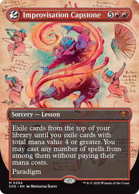 Improvisation Capstone (Borderless Field Notes Foil)