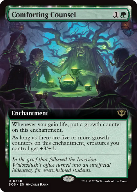 Comforting Counsel (Extended Art Foil)