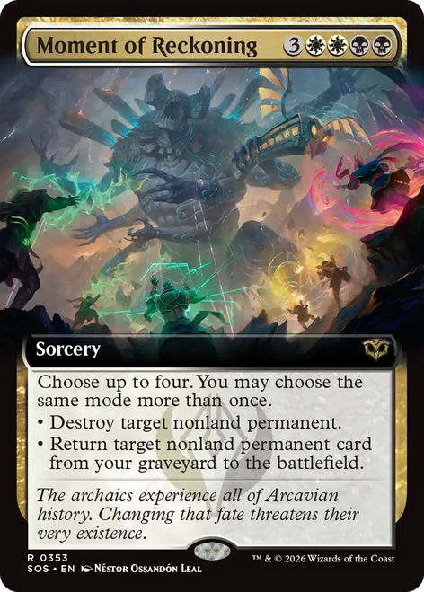 Moment of Reckoning (Extended Art Foil)