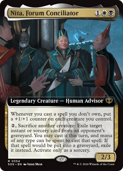 Nita, Forum Conciliator (Extended Art Foil)