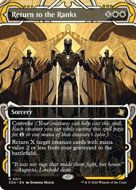 Return to the Ranks (Mystical Archive)