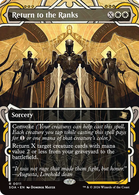 Return to the Ranks (Mystical Archive Foil)