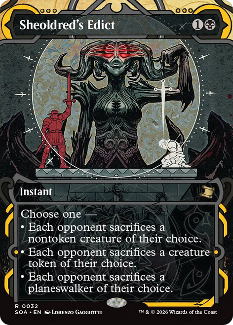 Sheoldred's Edict (Mystical Archive Foil)