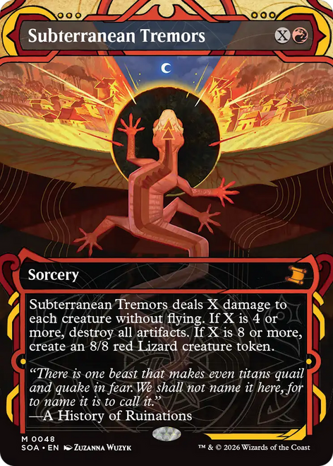 Subterranean Tremors (Mystical Archive Foil)