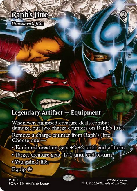 Umezawa's Jitte [Raph's Jitte] (Borderless Source Material)