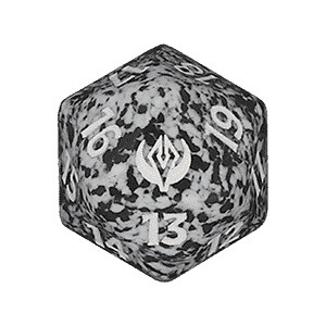 Magic Secrets of Strixhaven Spindown Dice - Silverquill