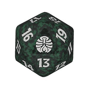 Magic Secrets of Strixhaven Spindown Dice - Witherbloom