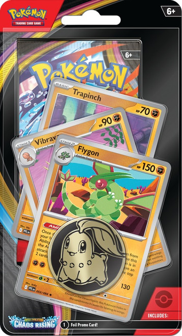 Pokemon Chaos Rising Premium Checklane Blister Pack Flygon