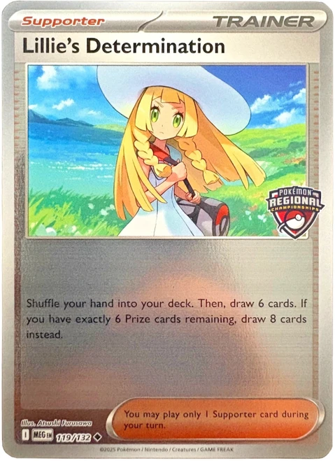 Mega Evolution 119/132 Lillie's Determination (Regional League Promo)
