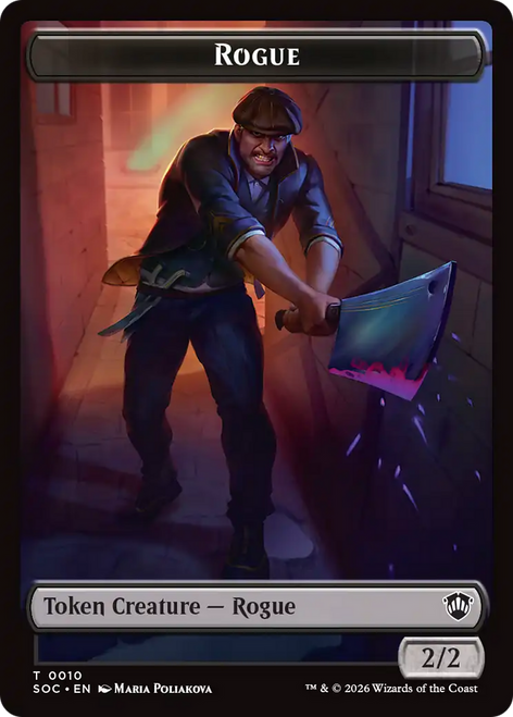 Secrets of Strixhaven Commander - Rogue Token