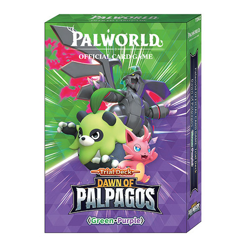 Palworld TCG: Dawn of Palpagos Green/Purple Trial Deck