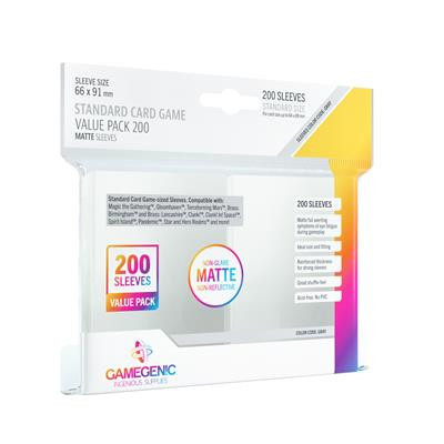 Value pack of 200 sleeves