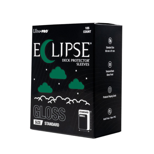 ECLIPSE Gloss Standard DECK PROTECTOR Sleeves: Forest Green - 105ct