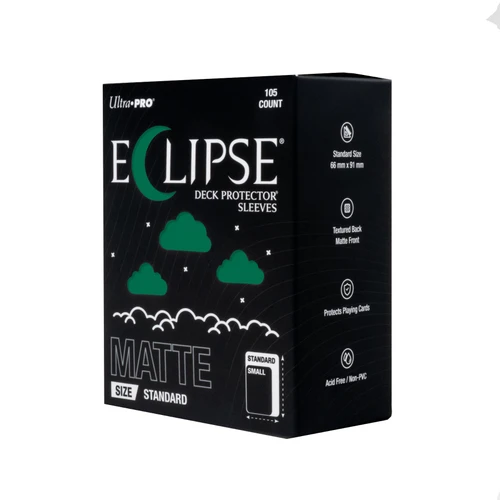 ECLIPSE Matte Standard DECK PROTECTOR Sleeves: Forest Green - 105ct