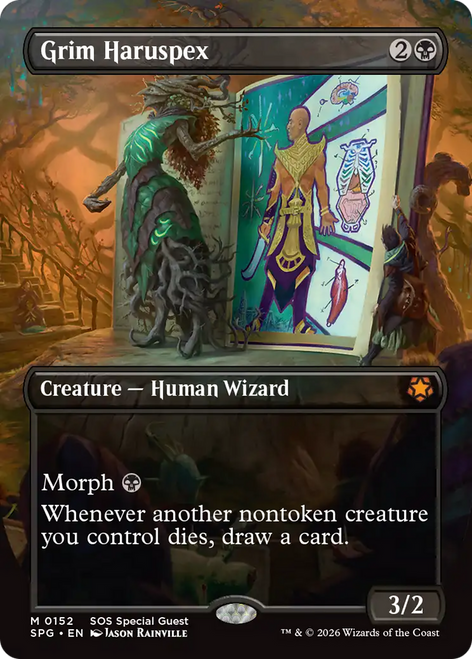 Grim Haruspex (Borderless Art)