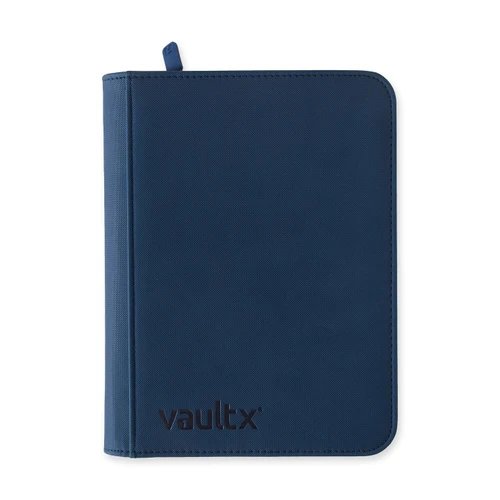 Exo-Tec Zip Binder - 4-Pocket - Royal Blue