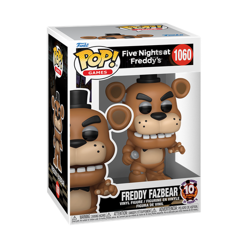 POP! Games - Five Nights at Freddy's #1060 Freddy Fazbear (10th Anniversary)
