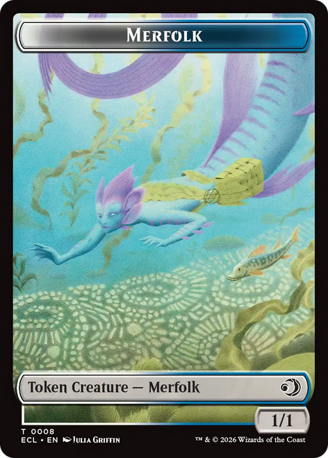 Lorwyn Eclipsed - Merfolk Token