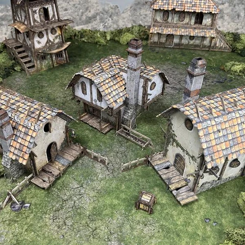 Modular Terrain: Kindom of Hyberia - Ingonsburn Citizen's Quarter