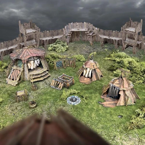 Modular Terrain: Kindom of Hyberia - Ur'ghaal Dwellings