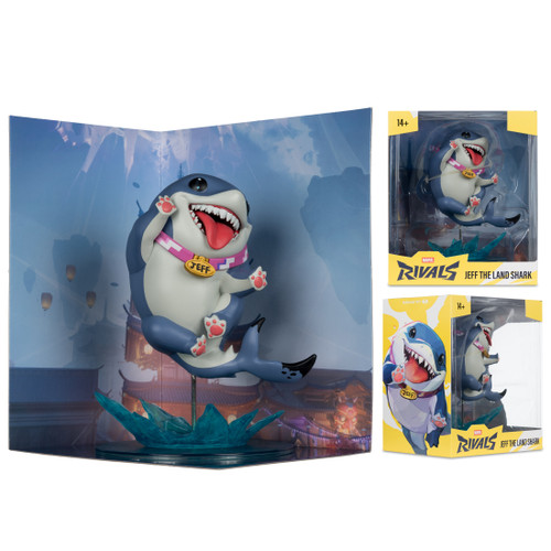 Marvel Rivals: Jeff the Land Shark 1:10th Scale Posed Figure