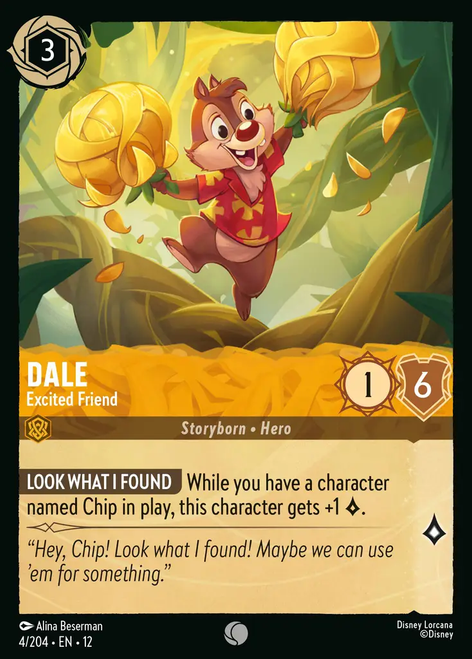 Dale - Excited Friend (Foil)
